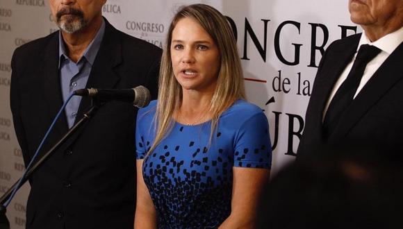 Luciana León anuncia preparación de proyecto de ley para "mejorar" la prisión preventiva