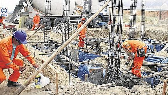 Trabajadores de construcción civil tendrán aumento salarial de entre 3% y 4%