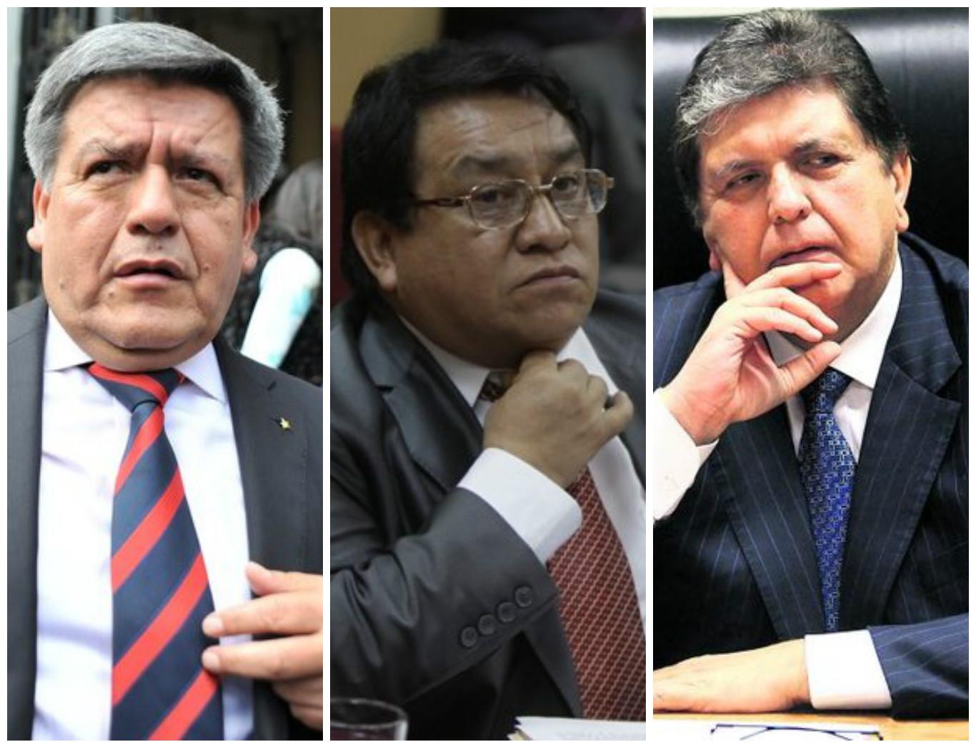 JEE evalúa informes sobre César Acuña, José Luna y Alan García por uso de universidades en campañas