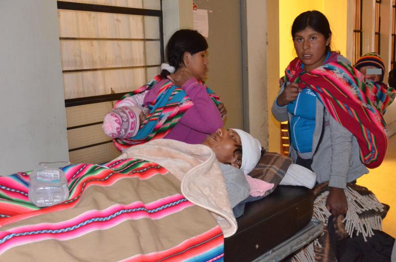 Su propio tío le  reventó la cabeza con pico