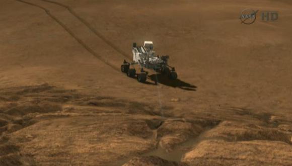 Los "siete minutos de terror" del Curiosity en su descenso a Marte