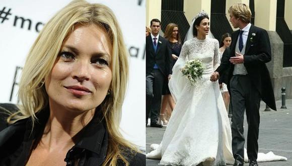Kate Moss sorprendió con su apariencia en boda de Alessandra de Osma (FOTOS)