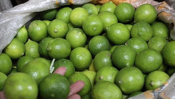 El precio del limón bajó este martes a S/5 en el Gran Mercado Mayorista de Lima