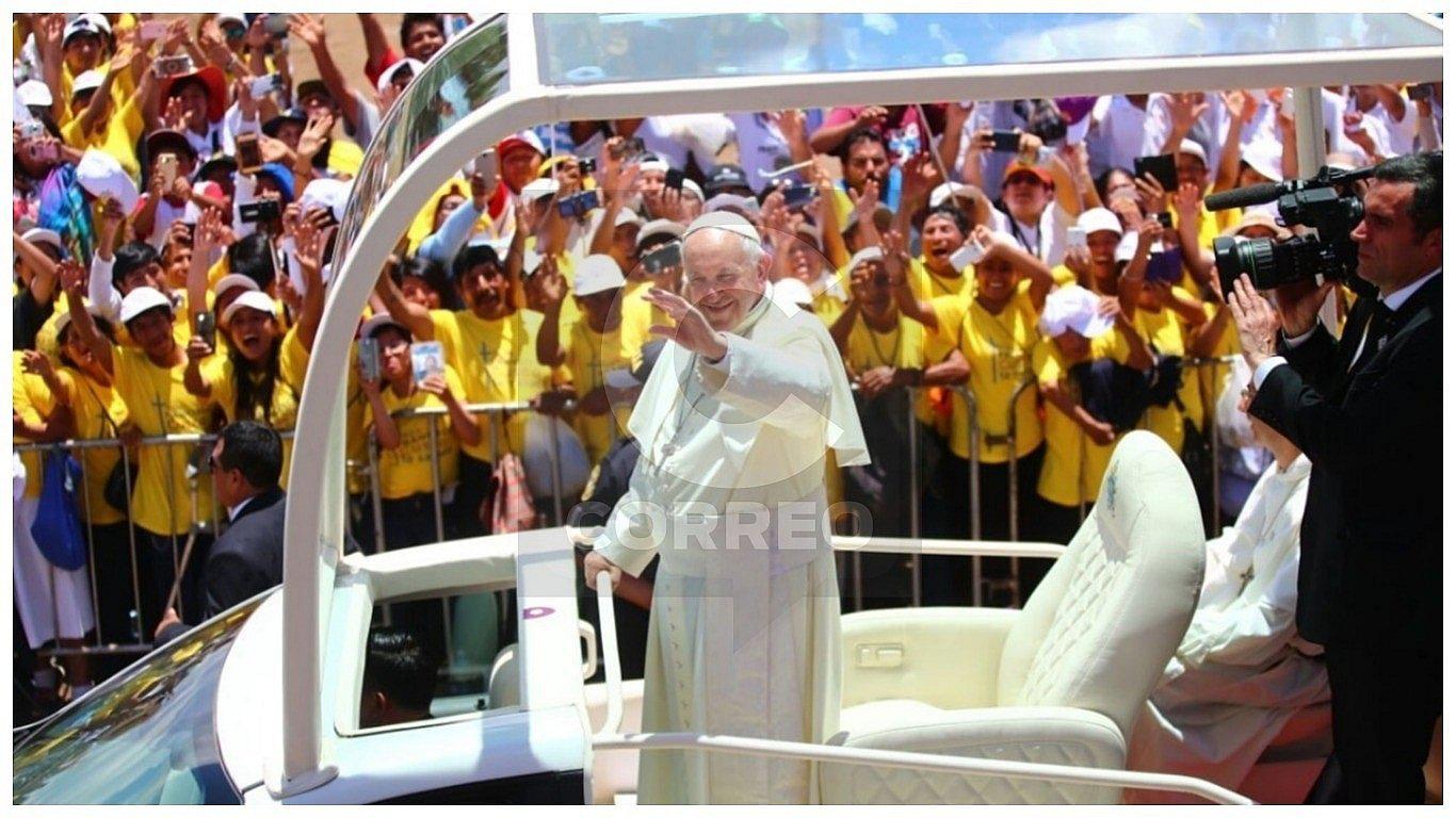 Papa Francisco se reunió con comunidades amazónicas y fieles de Puerto Maldonado