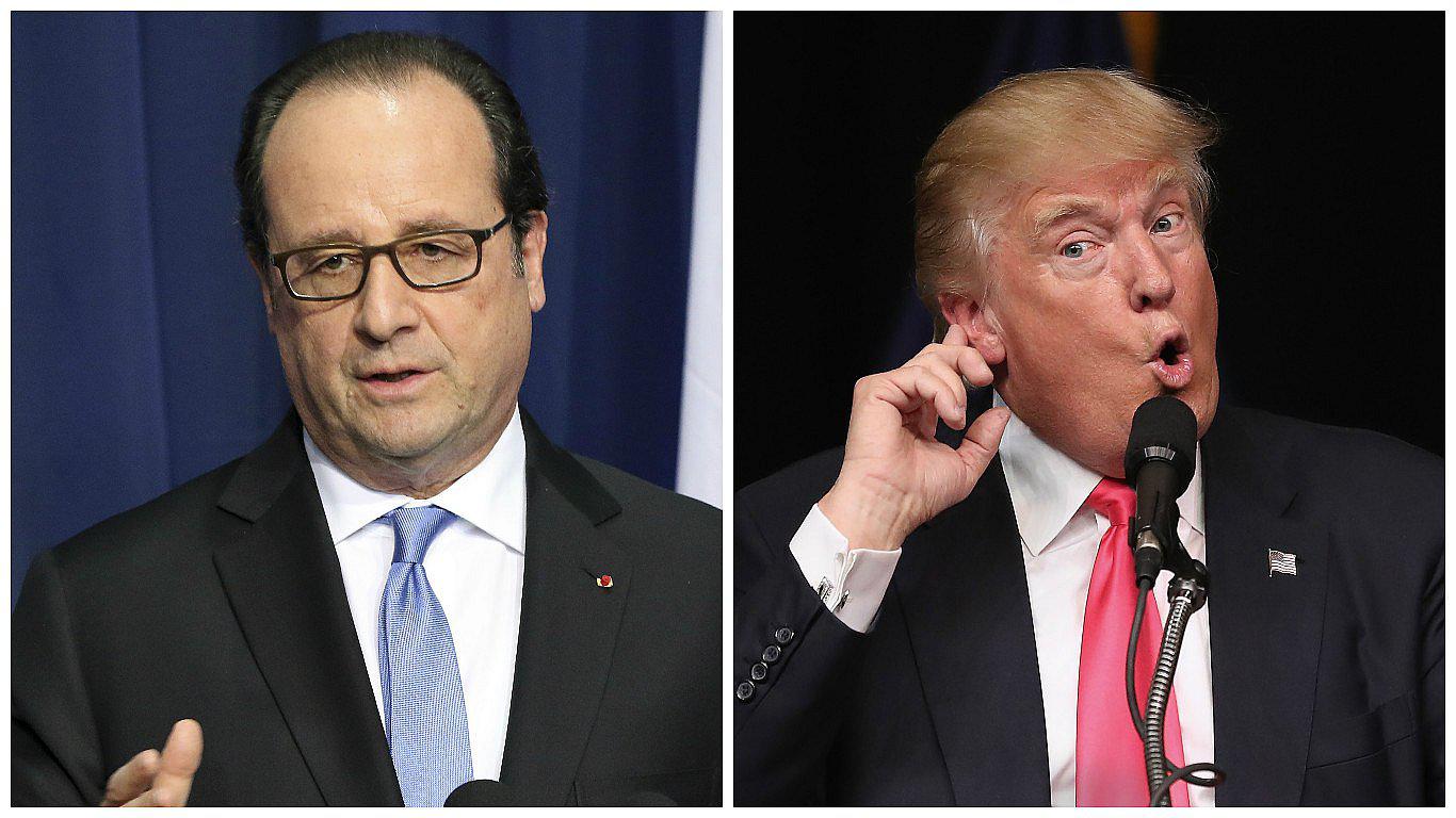 François Hollande replica a Donald Trump que "Francia siempre será Francia"