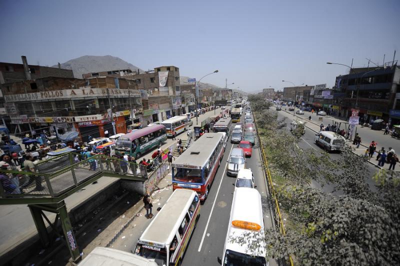 Gran congestión vehicular por elecciones