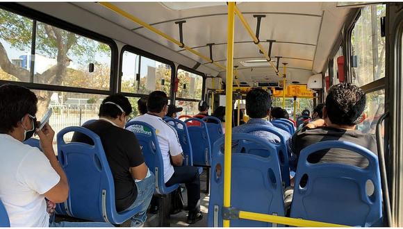 Trujillo: Ciudadanos no respetan el distanciamiento social en unidades de transporte público (FOTOS)