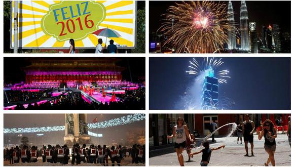 ​Año Nuevo 2016: Estas son las postales de año nuevo en el mundo