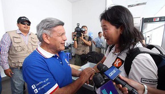 Talara: César Acuña se encuentra con Keiko Fujimori 