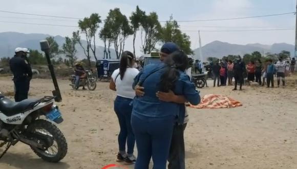 Sicarios lo interceptaron en el sector La Granja. La víctima pertenecía a la Asociación de Mototaxista El Huerto. (Foto: Kamila Noticias Guadalupe)