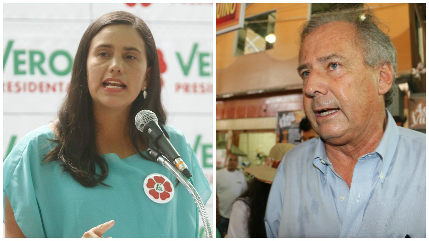 Verónika Mendoza y Alfredo Barnechea continúan igualados según encuesta de Ipsos