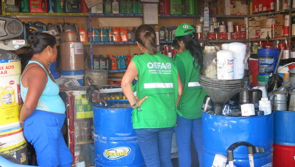 Oefa inspecciona servicentros en Chiclayo