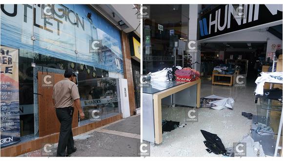 ​Lince: a combazos asaltan tienda del centro comercial Arenales (VIDEO)