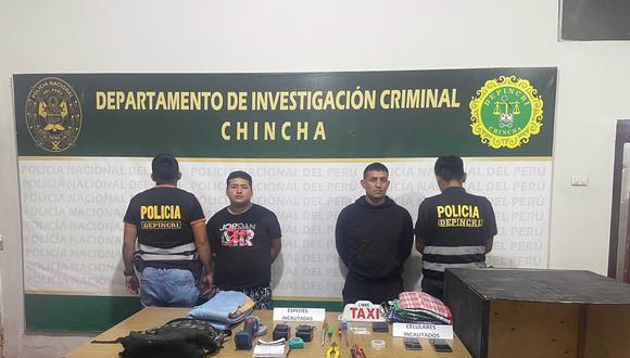 Chincha: Hampones usaban caja para esconderse y robar en tienda de celulares