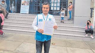 Carlos Calderón denuncia al pleno del Jurado Electoral Especial de Trujillo