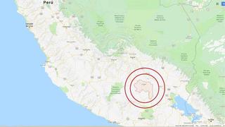 Cusco: sismo de magnitud 5.4 remeció Paucartambo esta noche 