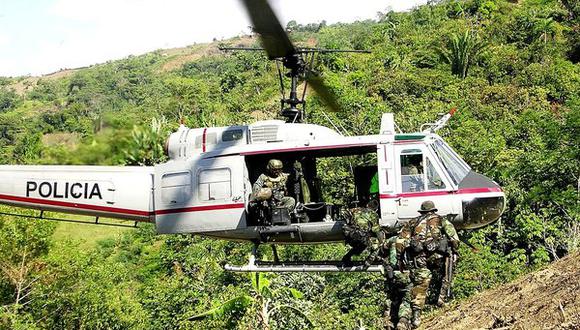 Buscan helicóptero de la Policía Nacional con cinco tripulantes desaparecidos. (Foto referencial)
