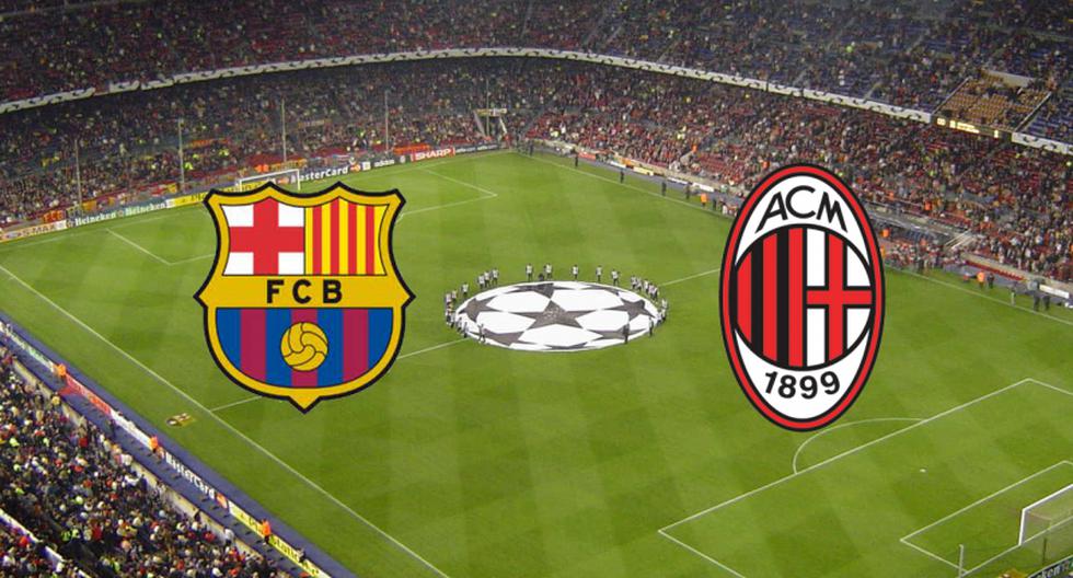 En Vivo Barcelona vs. Milan por la Champions League DEPORTES CORREO