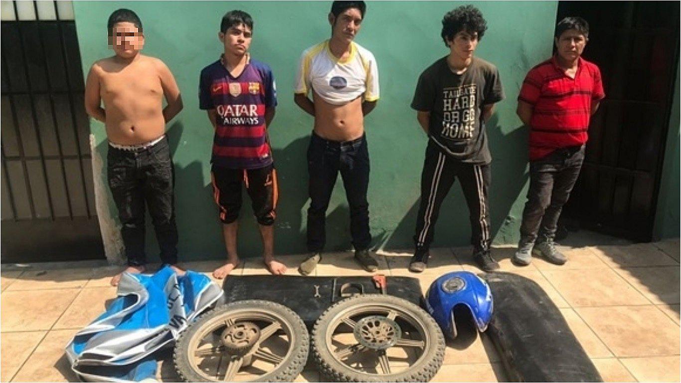 Policía desarticula banda "Los Mugrientos de Víctor Raúl" (FOTO) 