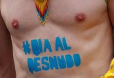 Celebran en México el “Día al Desnudo” marchando sin ropa por la capital