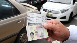 MTC amplía vigencia de licencias de conducir hasta el 2022 y establece cronograma para revalidarlas