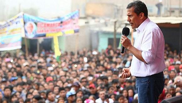 Ollanta Humala: "Ante la inoperancia de los políticos me metí a la política”