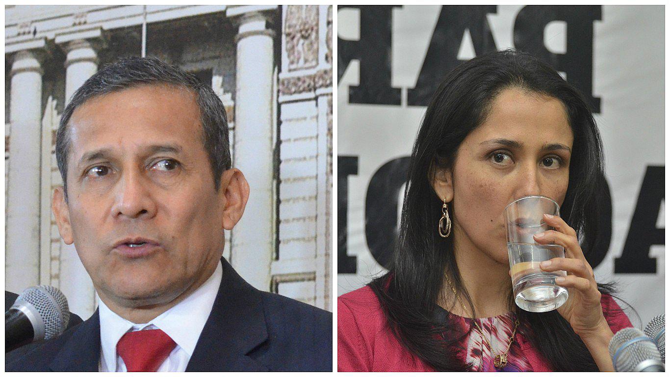 Ollanta Humala sobre Nadine Heredia: "“No tiene planeado por el momento salir del país”