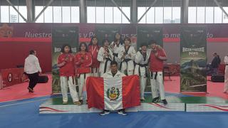 Ocho medallas logran representativos de Huancayo en Torneo Taekwondo