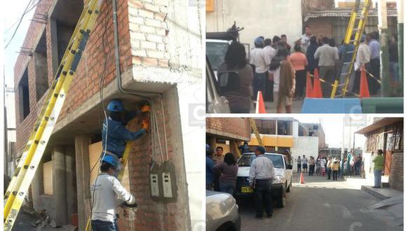 Arequipa: Fuerte descarga eléctrica daña artefactos de 22 familias en ASA