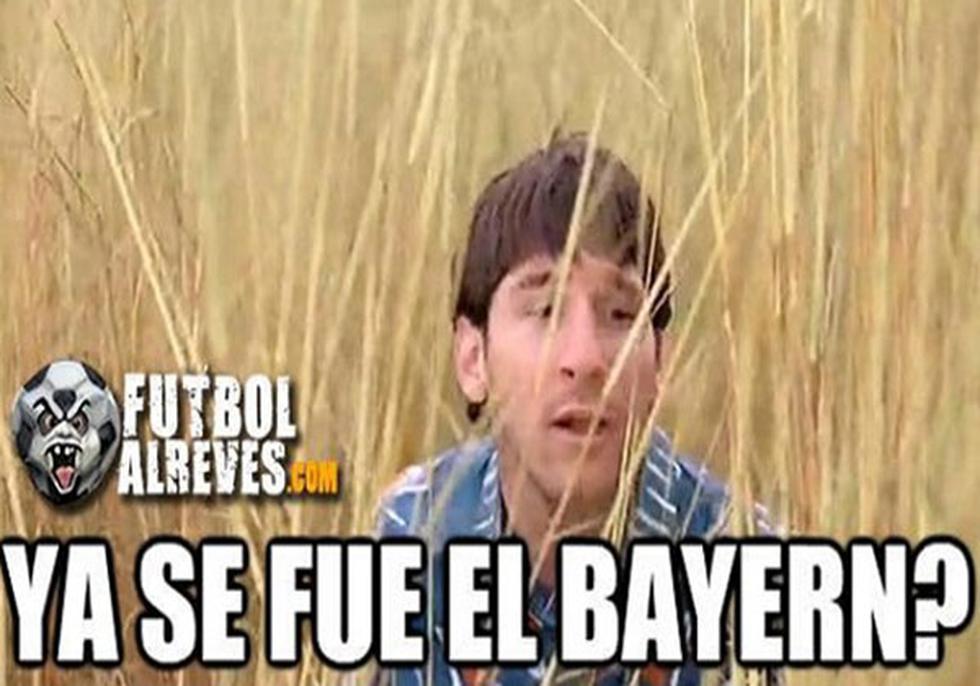 Con memes se burlan de la goleada al Barcelona por Bayern Munich