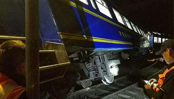 Tren para Machu Picchu: Vagón se descarrila en Cusco (FOTOS)