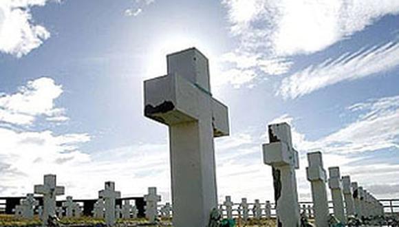 Gran Bretaña condena la profanación en el cementerio argentino en Malvinas