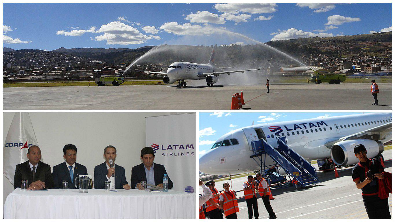 Lan ahora es Latam y escogieron la ruta Lima - Cusco para vuelo inaugural 