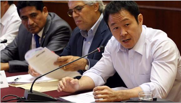Kenji Fujimori calificó de "ruido político" eventual recurso de nulidad de su bancada sobre fallo del TC