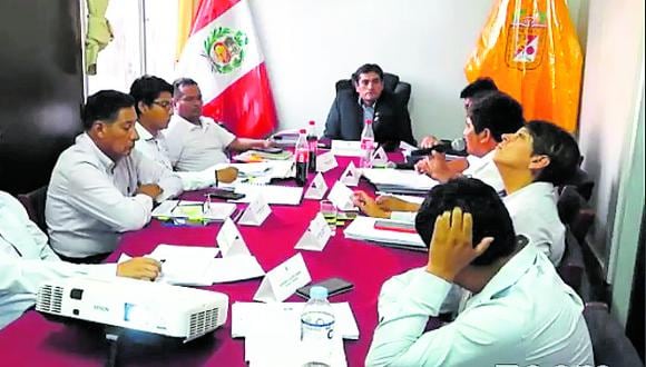 Consejeros regionales debatieron situación de la máxima autoridad de Tacna. (Foto: Difusión)