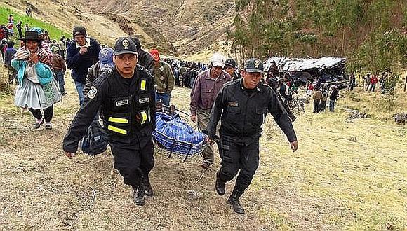 Al menos nueve fallecidos tras accidente en Cusco