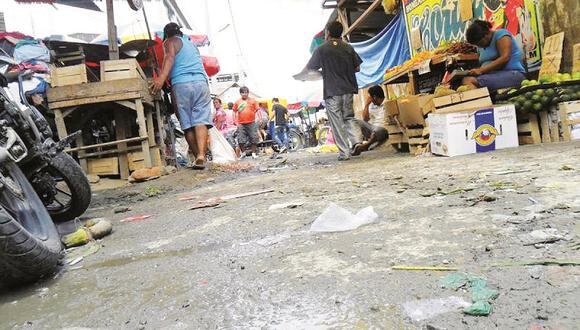 Tumbes: Comerciantes informales una vez más invaden calles