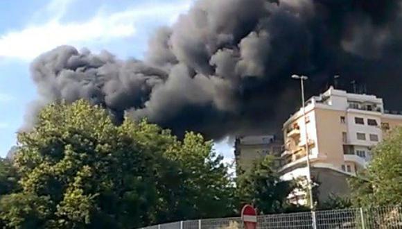 Italia: Fuerte incendio ocurrió cerca de Ciudad del Vaticano