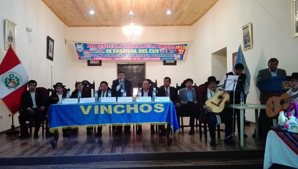 Presentan Festival de la trucha y el cuy en distrito de Vinchos  