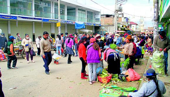 DRAJ propone declarar en emergencia sanitaria mercado Mayorista de Huancayo