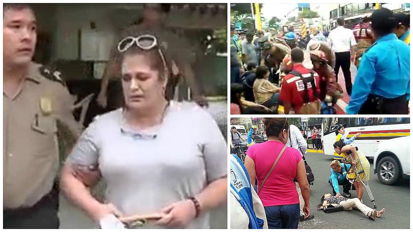 Miraflores: Mujer que atropelló a cinco personas no está consciente de lo sucedido