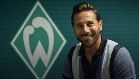 Claudio Pizarro regresa al Werder Bremen para culminar su carrera futbolística 