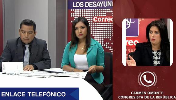​Alejandro Toledo: Carmen Omonte dice que militancia chakana de juez no invalida fallo