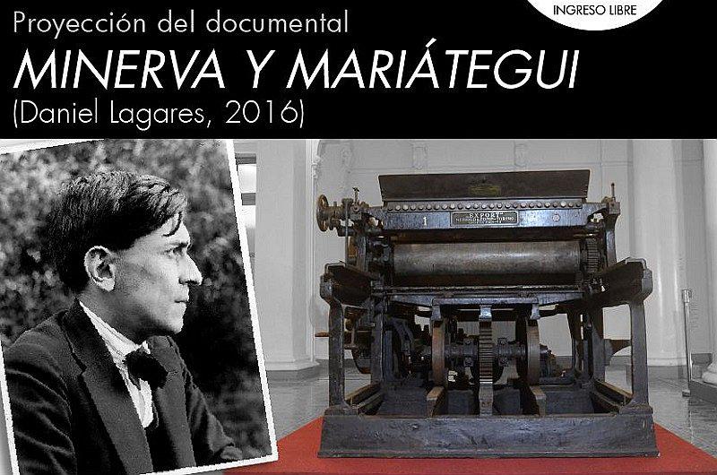 Proyectarán gratuitamente el documental "Minerva y Mariátegui"