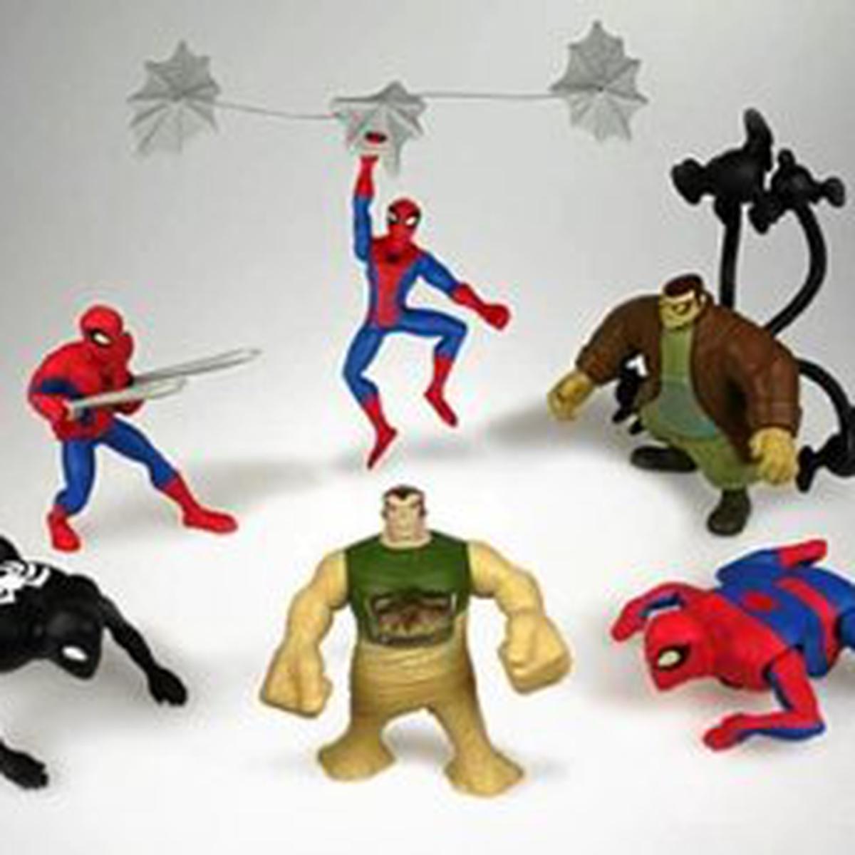 Juguetes de spiderman un nuevo universo mcdonalds top