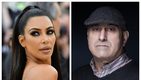 Kim Kardashian y Yunice Abbas, uno de los ladrones que participó en su millonario asalto. (Foto: AFP)