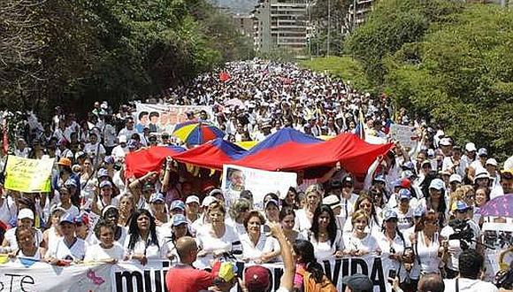 ​Venezuela: mujeres se movilizan contra la represión de Nicolás Maduro