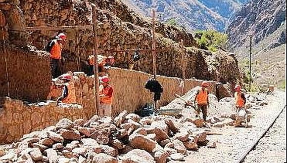 Cusco: Comuneros destrozan muro inca para abrir trocha carrozable
