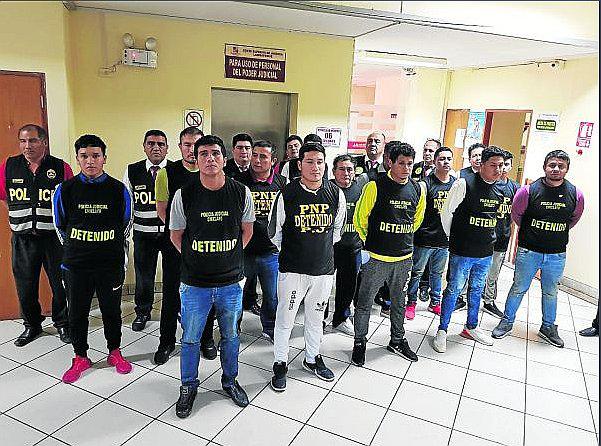 FECOR se tumba a siete bandas criminales