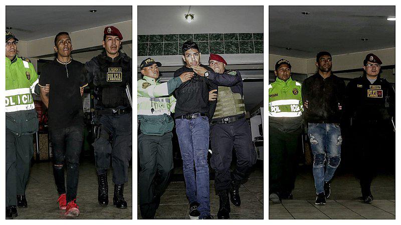 Capturan a tres delincuentes que robaron un reloj Rolex a un chileno (FOTOS y VIDEO)